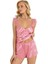 Arias Closet Pembe Saten Şort Takımı 9212 1