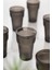Akrilik Füme Tekli Uzun Bardak & Su Meşrubat Bardağı 400 ml ( Cam Değildir ) 3