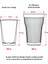 Akrilik Füme Tekli Uzun Bardak & Su Meşrubat Bardağı 400 ml ( Cam Değildir ) 4