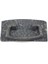 Antika Tarz Dekoratif Pirinç Otantik Dövme Kapı Kulbu - 45X90 Mm, Oksit ( Lisinya ) 1