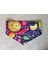 Küçük Boy Desenli Bağcıklı Köpek Fuları Bandana, Siyah, 40 cm 3