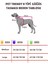 Siyah H Tipi Köpek Göğüs Tasması ve Gezdirme Kayışı Seti, Konforlu ve Şık Kullanım 4