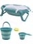 Nessiworld Babyjem Katlanır Banyo 5'li Küvet Seti 596 Turkuaz 1