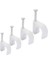 Powermaster PM-17654 7 Numara Çelik Çivili 16 mm Kroşe 4X10 Antigron Kablolar Için (100'LÜ Poşet) 1