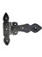 Antika Tarz Dekoratif Pirinç Kuyruklu Düğmeli Menteşe No1 - 117X142 Mm, Oksit 1