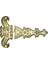 Dekoratif, Sac Tek Kuyruklu Menteşe - 69X102 Mm, Büyük, Sarı, 1 Adet 1