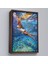 Çerçeveli Su Altında Yüzen Kız Duvar TABLOSU-6334 1