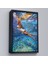 Çerçeveli Su Altında Yüzen Kız Duvar TABLOSU-6334 3