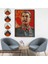 Çerçeveli Joseph Stalin Rusya ve Sovyetler Birliği Sscb TABLO-7683 7