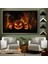 Çerçeveli Korkunç Oymalı Kabaklar Cadılar Bayramı Dekoru Dekoratif Duvar TABLOSU-5197 6