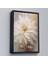 Çerçeveli Yağlıboya Görünümlü Beyaz Çiçek TABLO-7559 3