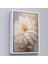 Çerçeveli Yağlıboya Görünümlü Beyaz Çiçek TABLO-7559 4