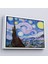 Çerçeveli Vincent Van Gogh - Yıldızlı Geceler Premium Görüntü TABLOSU-7163 4
