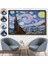 Çerçeveli Vincent Van Gogh - Yıldızlı Geceler Premium Görüntü TABLOSU-7163 7