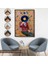 Çerçeveli Sansalyede Oturan Adam Pop Art TABLO-7978 7