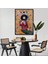 Çerçeveli Sansalyede Oturan Adam Pop Art TABLO-7978 8