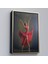 Çerçeveli Kırmızı Kıyafetli Bale Yapan Kadın TABLOSU-7951 3