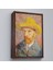 Çerçeveli Vincent Van Gogh - Hasır Şapkalı Otoportre TABLOSU-7449 2