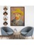 Çerçeveli Vincent Van Gogh - Hasır Şapkalı Otoportre TABLOSU-7449 7