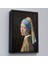 Çerçeveli Inci Küpeli Kız Kanvas Tablo, Ressam Johannes Vermeer -4969 3