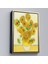 Çerçeveli Vincent Van Gogh - Ayçiçekleri TABLO-7447 3
