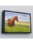 Çerçeveli At ve Manzaralı Dekoratif Kanvas TABLO-1131 1