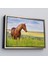 Çerçeveli At ve Manzaralı Dekoratif Kanvas TABLO-1131 3