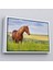 Çerçeveli At ve Manzaralı Dekoratif Kanvas TABLO-1131 4