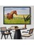 Çerçeveli At ve Manzaralı Dekoratif Kanvas TABLO-1131 8