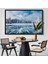 Çerçeveli Donmuş Göl Ukrayna Dekoratif Kanvas Duvar TABLOSU-3537 8