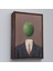 Çerçeveli Rene Magritte - Soyut Sabit Fikir TABLOSU-7343 1