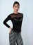 Slim Fit Kadın Bluz U.kol 3