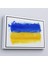 Çerçeveli Ukrayna BAYRAĞI-7268 4