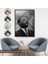 Çerçeveli Martin Luther King Dekoratif Kanvas Duvar TABLOSU-6374 7