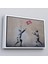 Çerçeveli Banksy Stencil'in Top Oyunları Yok Isimli Eseri Kanvas TABLO-5006 4