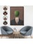 Çerçeveli Rene Magritte - Soyut Sabit Fikir TABLOSU-7343 7