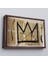 Çerçeveli Jean Michel Basquiat Notlar ve Taç Eseri Kanvas TABLO-5001 2