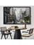 Çerçeveli New York Sokakları ve Sarı Taksi Yağlıboya Görünüm Kanvas TABLO-3552 8
