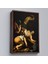 Çerçeveli Caravaggio - Aziz Petrus'un Çarmıha Gerilmesi Tablosu - Crucifixion Of Saint PETER-8106 1