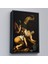 Çerçeveli Caravaggio - Aziz Petrus'un Çarmıha Gerilmesi Tablosu - Crucifixion Of Saint PETER-8106 3