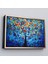 Çerçeveli Sürreal Ağaçtaki Renkler Senfonisi TABLOSU-6626 3