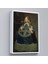 Çerçeveli Diego Velázquez - Infanta Margarita'nın Portre TABLO-7333 4