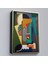 Çerçeveli Auguste Herbin - Kübist Kompozisyon TABLO-8097 3
