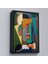 Çerçeveli Auguste Herbin - Kübist Kompozisyon TABLO-8097 4