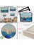 Çerçeveli Soyut Modern Sanat Yağlıboya Görünüm Dekoratif Kanvas Duvar TABLOSU-3589 5