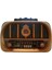 Orta Boy Retro, Nostaljik, Ahşap Bluetooth Hoparlörlü, Şarjlı, Oval Fm/am Destekli Radyo NS6687 1
