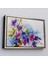 Çerçeveli Modern Sanat Soyut Çiçekler Dekoratif Kanvas Duvar TABLO-3650 2