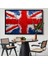 Çerçeveli Ingiltere Bayrağı Duvar Sanatı Kanvas Tablo, Ev ve Ofis DEKORU-5401 8