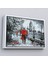 Çerçeveli Londra Sokakları Yağlıboya Görünüm Dekoratif Kanvas Duvar TABLOSU-3497 1