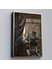 Çerçeveli Johannes Vermeer - Resim Çizme TABLOSU-7422 3
